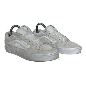 Vans Caldrone Low Top Sneakers White Shoe Size 8